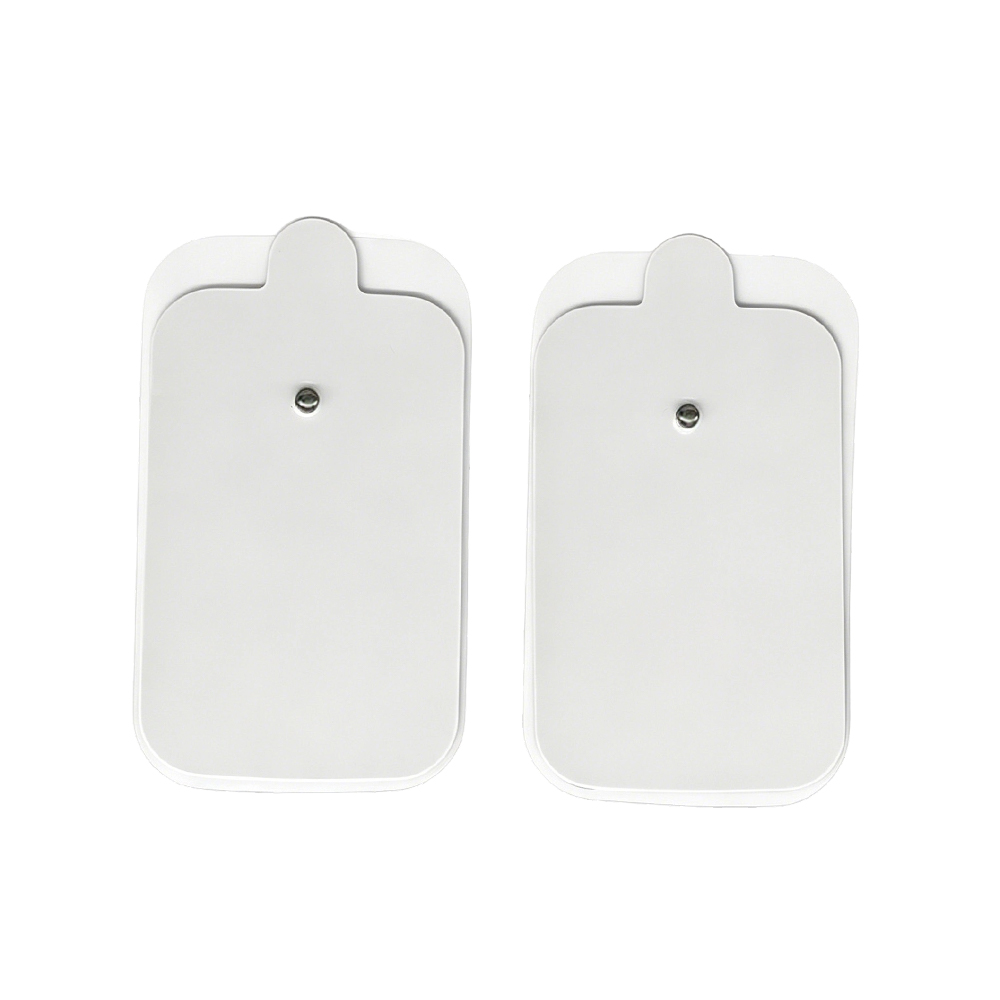 Miếng điện cực TENS/EMS hình chữ nhật lớn có tab kéo