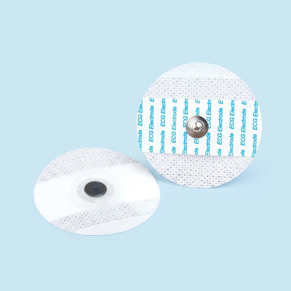 Φ50mm Điện cực ECG không dệt tròn dùng một lần để theo dõi bệnh nhân