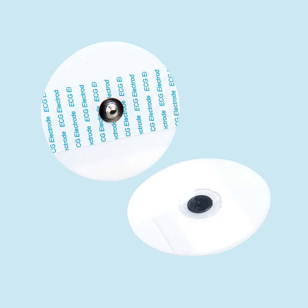 Φ50mm Tấm xốp tròn dùng một lần Điện cực ECG Miếng đệm màn hình EKG