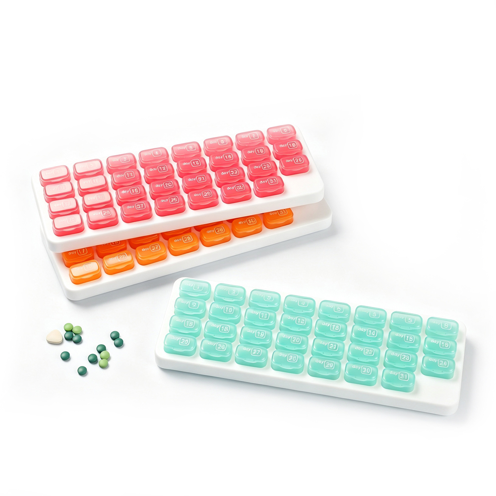 Hộp thuốc kiểu bàn phím 31 ngày