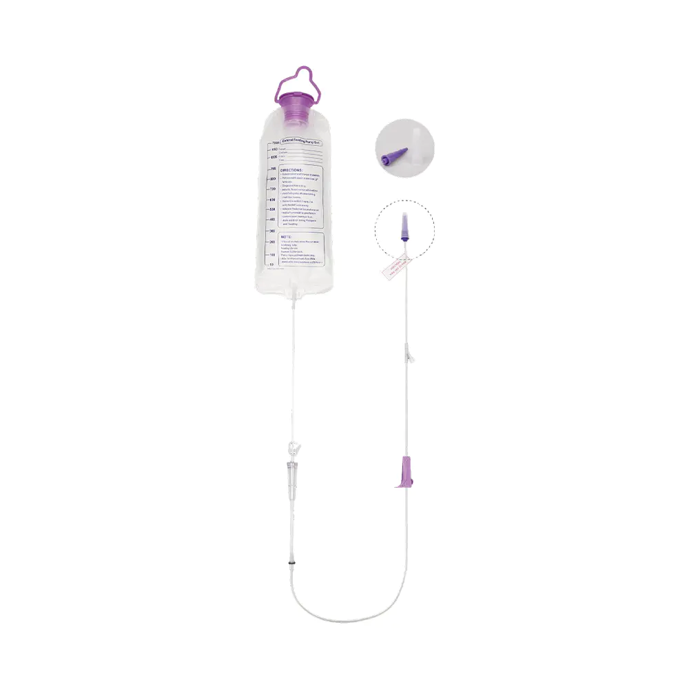 Loại thức ăn dạng bơm Túi đựng thức ăn dạng ống 500/1000/1200/1500ml
