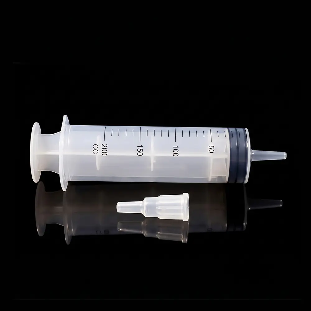 Ống tiêm đẩy tay công suất lớn có bộ chuyển đổi