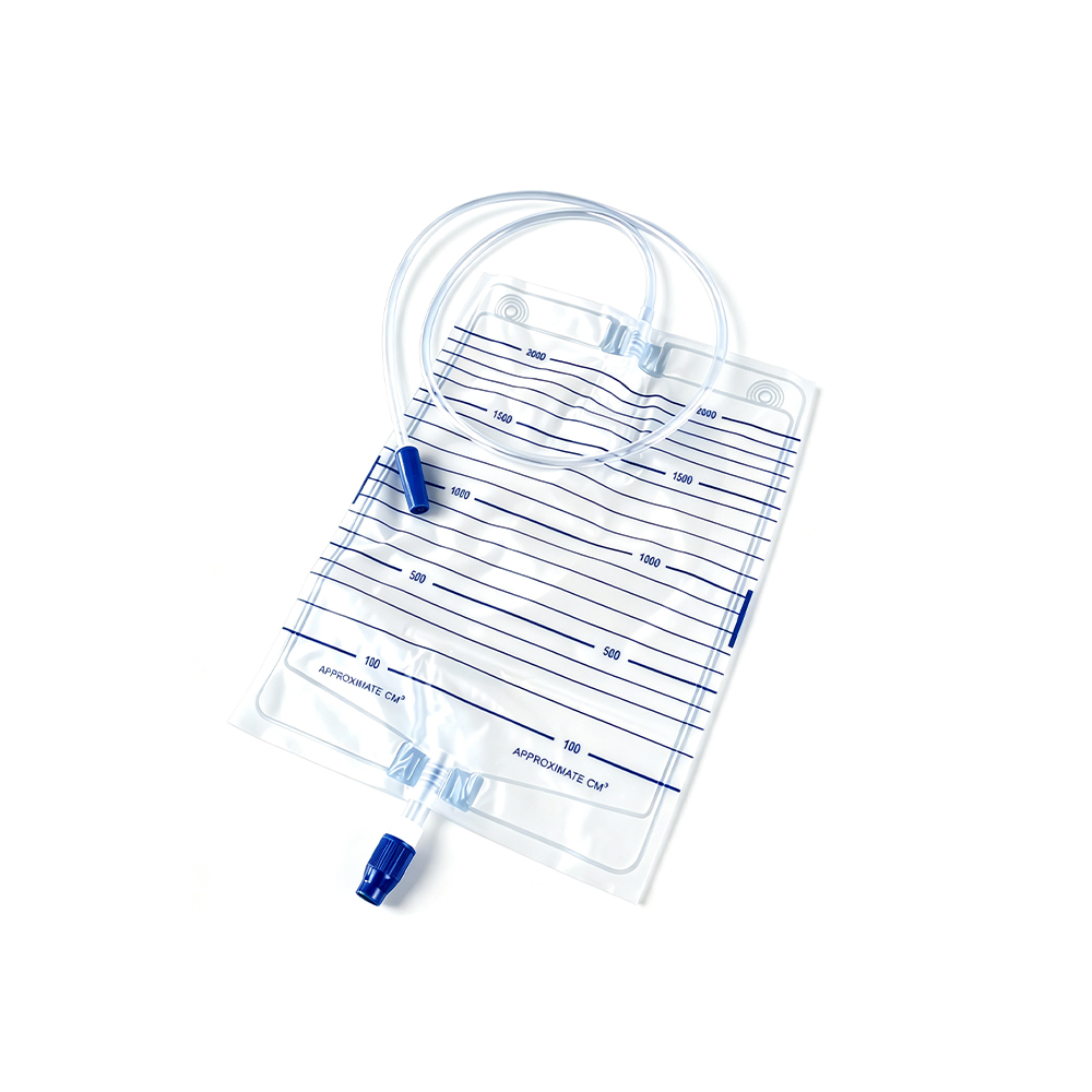Túi đựng nước tiểu thiết kế chống rò rỉ cấp y tế chính xác 1000ml/1500ml/2000ml có van vít